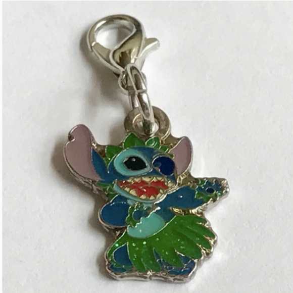 Disney Lilo & Stitch Charm Clip-On RARE Retired Aulani Hawaii Resort Zipper Pull - Picture 2 of 12